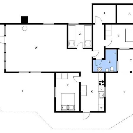 Lk2046-lokken-kristavej-25 Tatil Evi Løkken